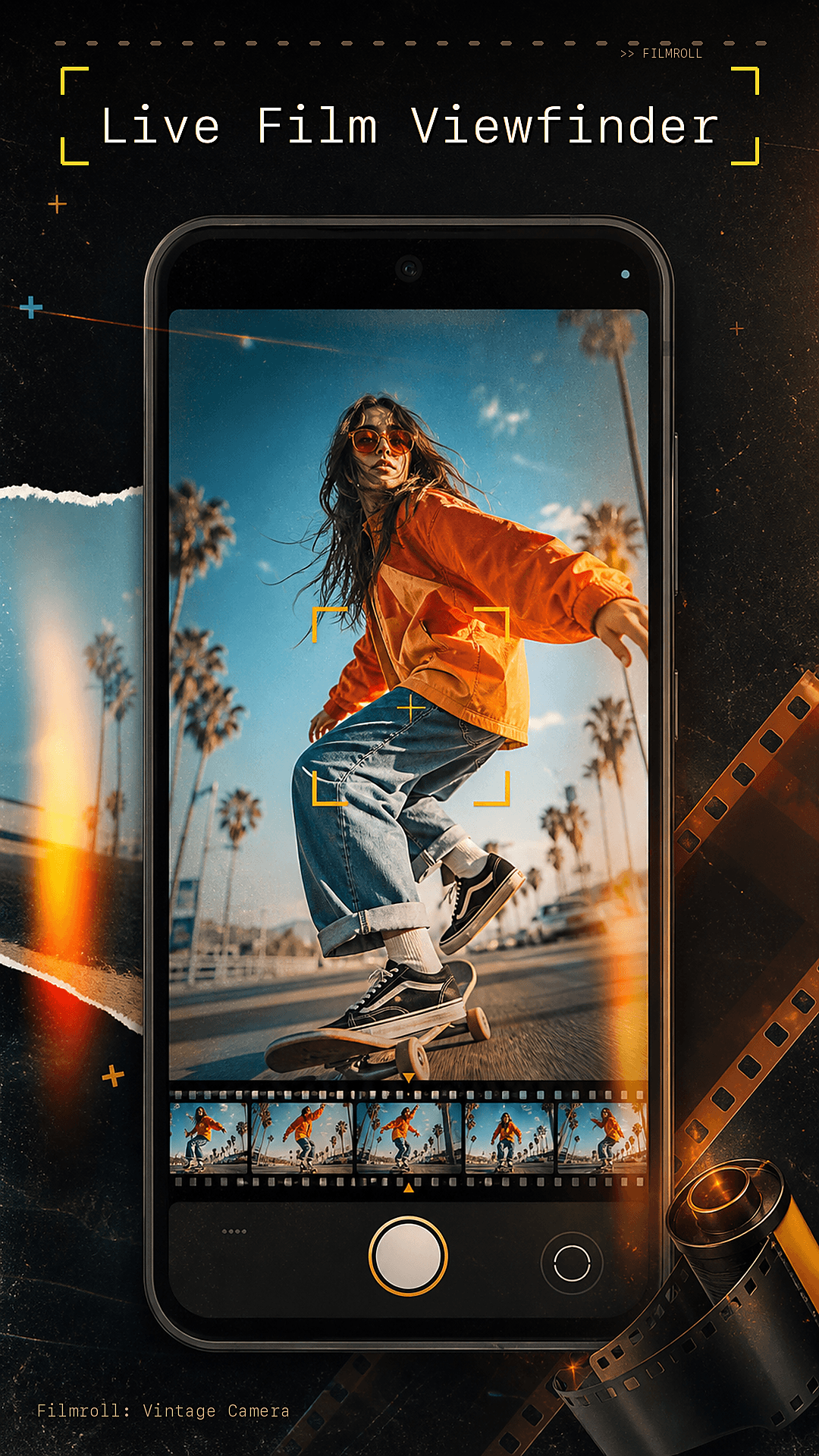 Live film viewfinder